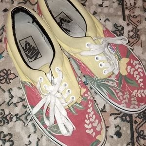 Floral vans